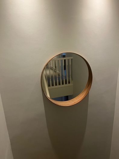 walnut mirror