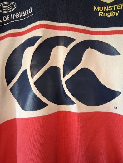 Munster Rugby Jersey. Super Rare Official Canterbury Munster Rugby Training Jersey. Authentic Original From The Time. Collect In Dublin Or Receive Via Post.