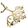Mid century brass candelabra Image 5