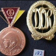 East German, Ddr, Medal./badge, Military Medal, Nva, Stasi,,,,,(182)