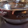Gilded Glass Bowls & Serving Bowl Image 3