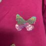 Pink butterfly long sleeved top Image 2