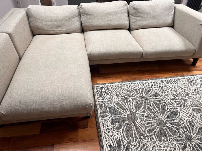 ikea L shaped sofa