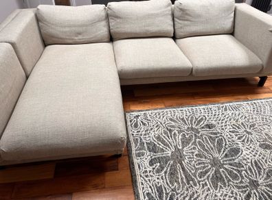ikea L shaped sofa