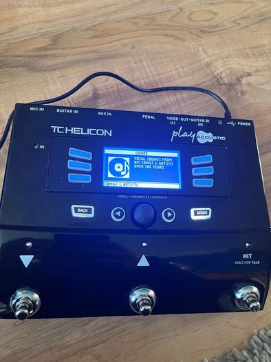 TC Helicon play acoustic