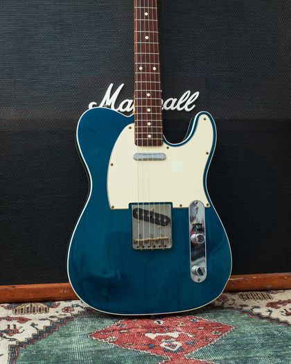 Fender CIJ TL62B 65 Telecaster Custom Mid 90's - Transparent Blue