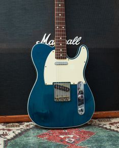 Fender CIJ TL62B 65 Telecaster Custom Mid 90's - Transparent Blue