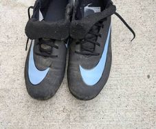 Nike Mercurial soccer boots, uk 10.5
