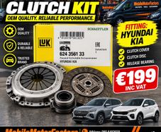 Hyundia/kia clutch kit