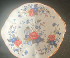 Vintage  1970s crown Staffordshire Penang dish
