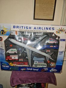British Airlines Toy set boxed