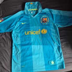 Official FC Barcelona 2007/08 Away Shirt - Camp Nou 50th Anniversary - Size M -Near mint
