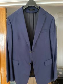 Z Zegna Light Wool Tailored Blazer / Suit Jacket