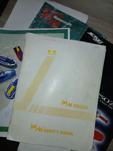 Booklet kawasaki 650sx manual