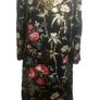 Monsoon Black Silk Multicoloured Floral Sequin Detail Tunic Shift  Dress Uk 12 Including Postage Image 6