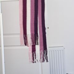 Pink & Cream Scarf