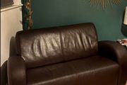 leather couch