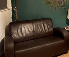 leather couch