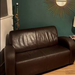 leather couch