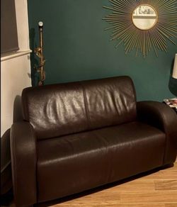 leather couch