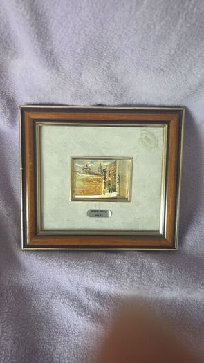 Inside Mdina Malta 925 Silver Artistic Reproduction Picture