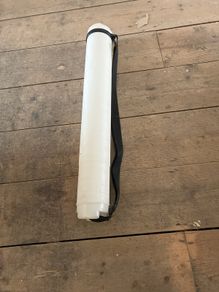 Expanding drawing tube