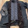 Barbour Ogston Wax Jacket Navy Image 3
