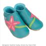 Starchild Baby Shoes Green with Flowers 6-12 Months Image 3