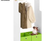 main image for ad Childrens Clothes Rack with Storage Boxes Kids Wardrobe