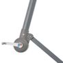 Cantilever Umbrella with LED Lights and Metal Pole 350 cm Green Image 7