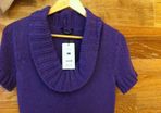 Brand New Savida Purple S/S Jumper Small