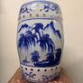 Vintage Chinese Porcelain Garden Stool Handpainted Ceramic Image 3
