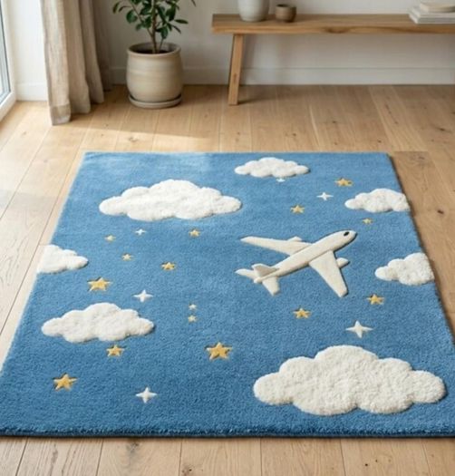 Kids rug - Plane