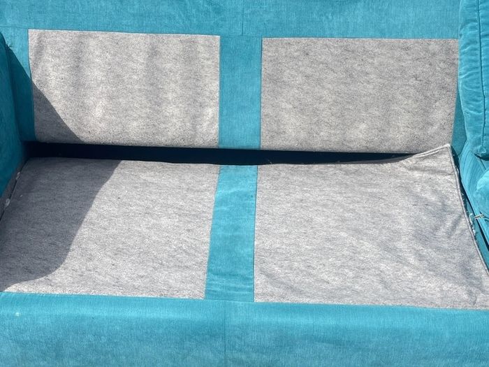 Teal  corner Sofa/sofabed
