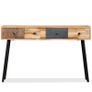 Console Table Solid Reclaimed Teak 120x30x76 cm Image 3