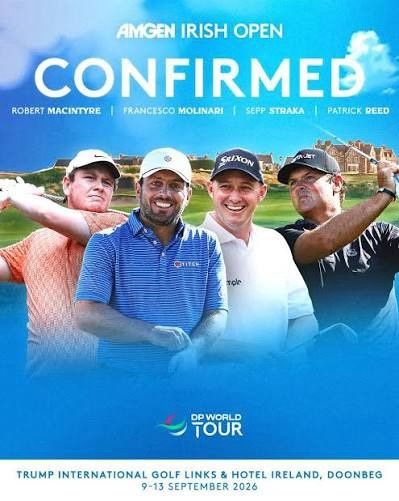 2x Sunday Amgen Irish Open General Admission Tickets (Sold Out)