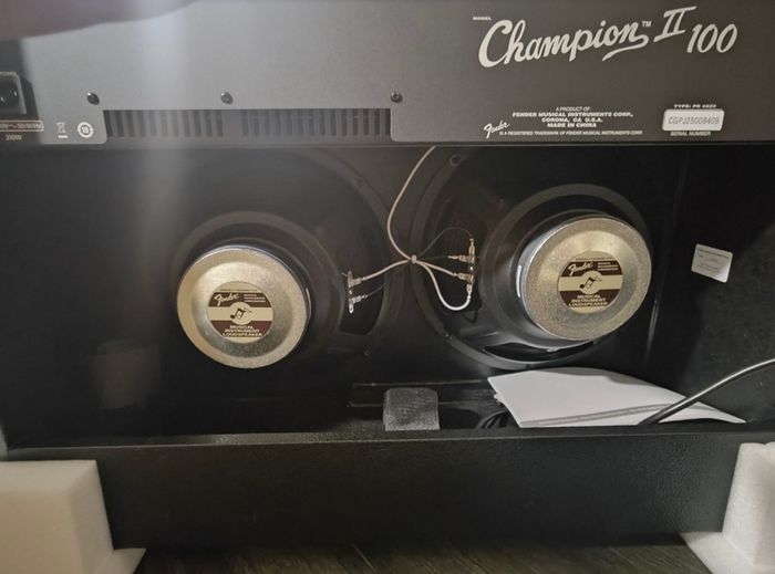 Guitar amp Fender champion 100 (II) 2X12