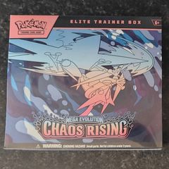 FREE Tracked Shipping. Pokemon Chaos Rising ETB