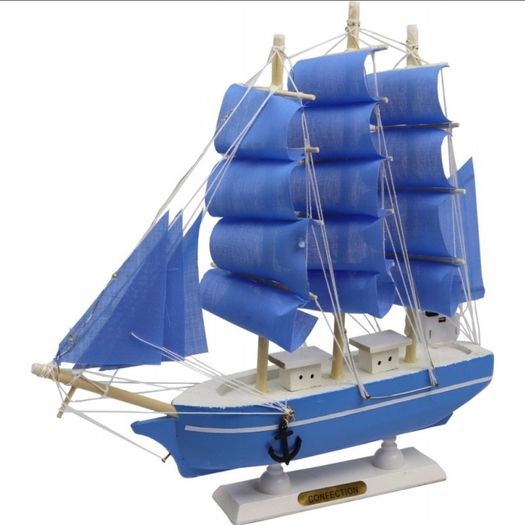 L.E.D Wooden Sailboat