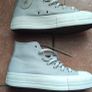 Women's Converse Chuck Taylor Lift Platform Leather High Tops  UK 6 Image 4