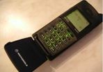 Motorola MR 601 Motorola MicroTAC Flip Phone, Mains Charger & Leather Holster Case GSM Vintage Retro Rare Mobile Phone Brick 1997