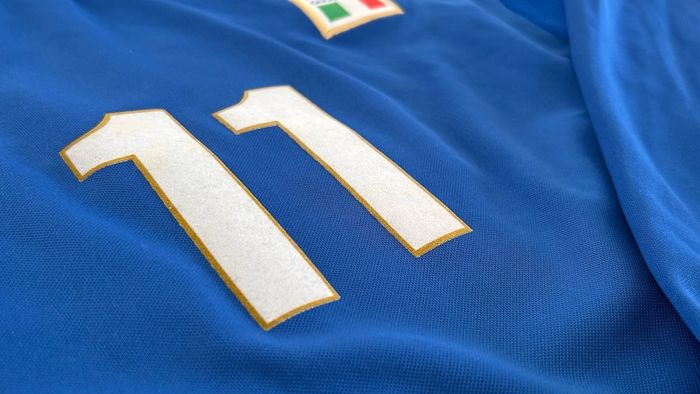 Italy Match Worn Issued Jersey Shirt Italia 96 97 Nike Xl