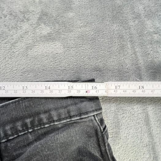 Levis 502 Mens Jeans Black W32 L30 Slim Taper Fit Stretch Denim