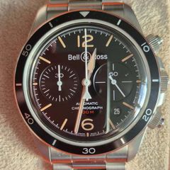 Bell & Ross BRV294 Chronograph Watch Mint Full Set