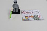 100% Lego Series 6 Blind Bag Minifigure: Classic Alien (col081) Complete w/Laser Gun