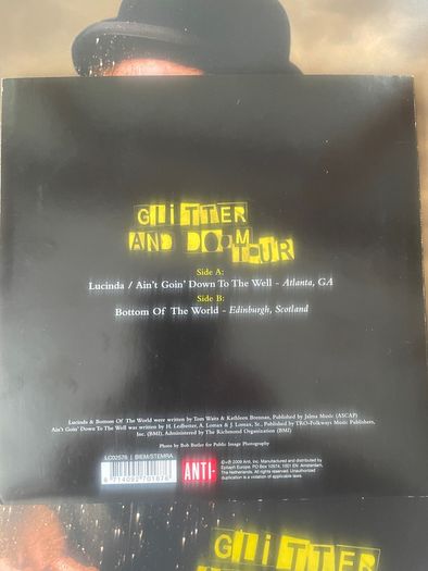 Tom Waits - Glitter And Dome Live (plus 7" and gig ticket)