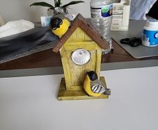 Bird ornament finches