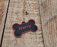Personalised Dog ID Tag Custom Pet Collar Name Plate Puppy Identification Gift