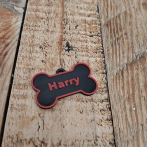 Personalised Dog ID Tag Custom Pet Collar Name Plate Puppy Identification Gift