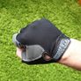 Gym gloves. Fingerless gloves. Cycling gloves. Work gloves. Carpenter gloves. Weightlifting. Workout.  Fitness.  Bodybuilding Image 5